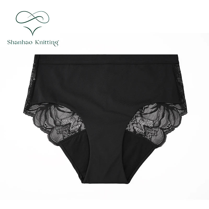 Shanhao OEM Reusable Bikini for Panties Organic Cotton Solid Medium Flow for Women