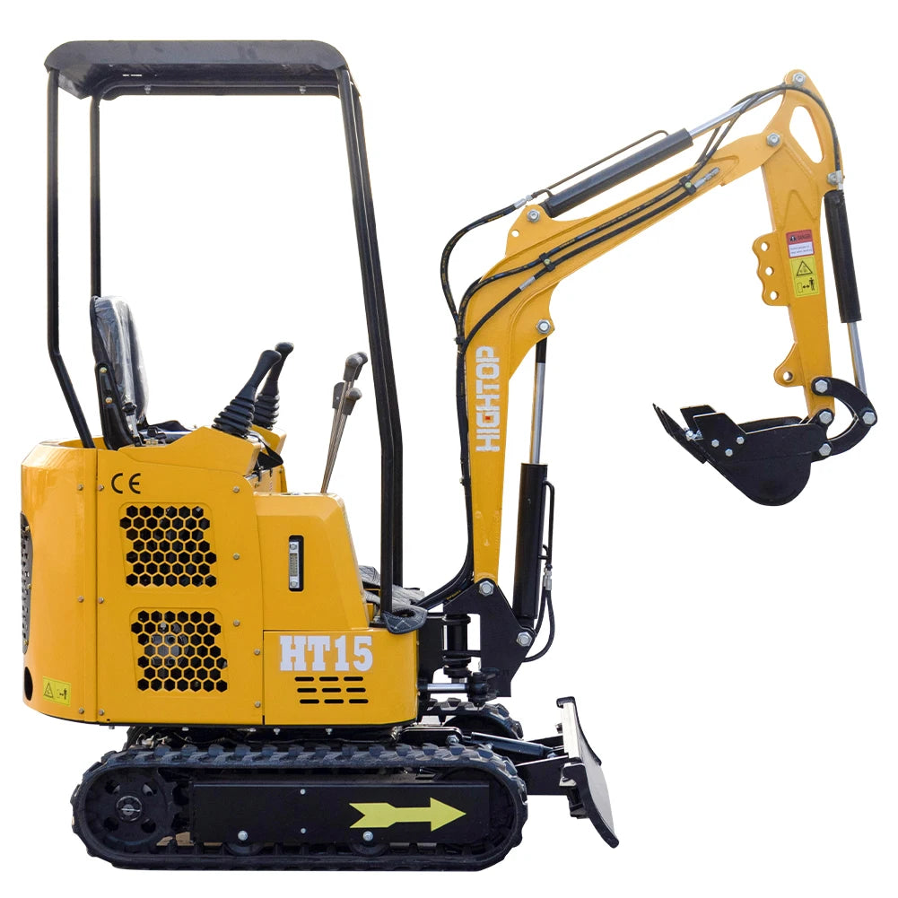 New arrival hightop mini excavator HIGHTOP 1.5ton mini excavator for export