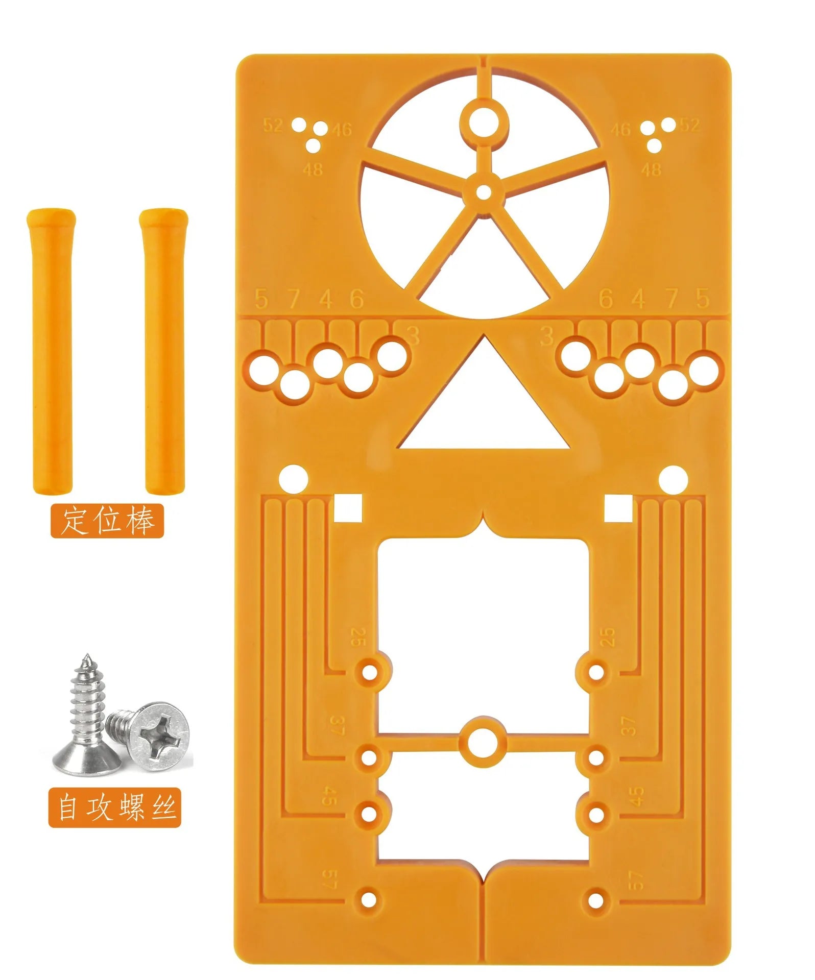 35mm Hinge Hole Locator 95-105 Degree Woodworking DIY Tool Set Customized OEM Punching Guide & Punching Router Drill Locator
