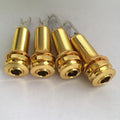 Hot Sale Tail Stud Pickup Output Link Socket Acoustic Tail Stud Jack  Parts Covers Guitar Piezo Pickup