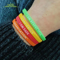 2025 2026 Hot Selling Cheap Eco-friendly Silicone Wristbands Bracelets With Your Logo