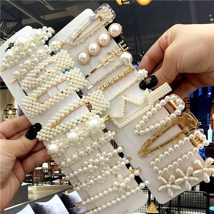 Korean Sweet Style Hair Clip Made of Acrylic Acetate Resin