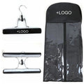 PVC Dust Bag for Packing Human Hair Weft Non-woven Dust-proof Organizer Hair Extension Packaging Bag With Hanger
