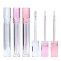 Custom logo Wholesale Packaging Design Lip Gloss Containers pink Lipgloss Tube with Wands