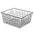 Desktop Storage Basket Metal Sundries Organizer Basket Photocard Case Office Stationery Home Supplies Make up Sorting Holder