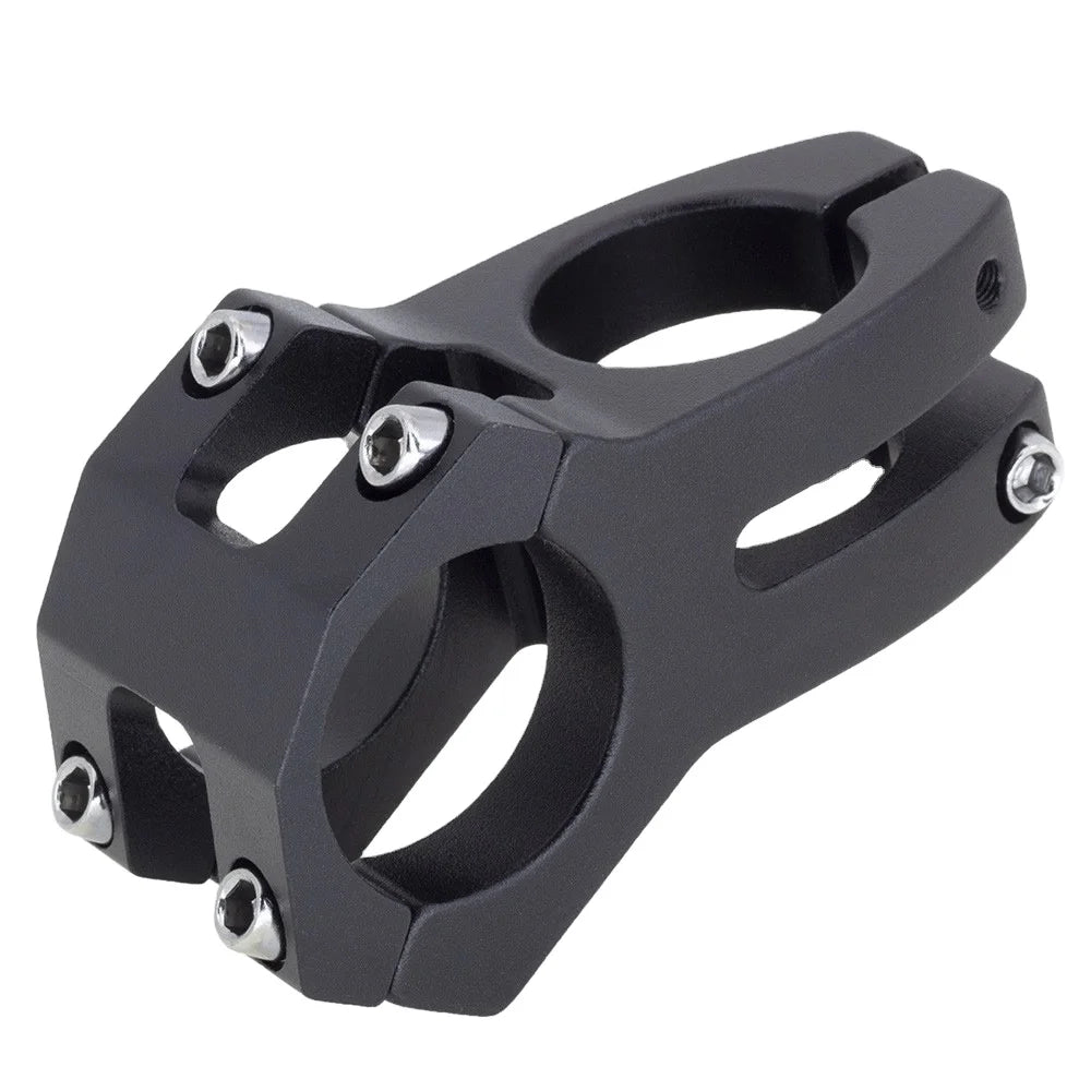 IRONDONKEY Bicycle Stem 25.4CM Aluminum Alloy Valve Rod Folding Highway Mountain Bicycle Short Stem Parts