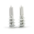 Wholesales 11*33mm Plastic Wall Anchor Natural White Self Drilling Drywall Anchor Wall Anchors for Drywall
