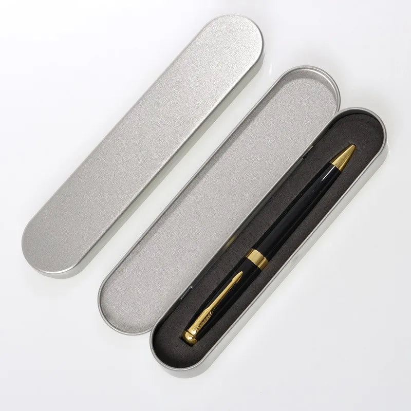 2025 Iron Rectangular Tin Box for Pens Pencils Tools Gifts Accessories