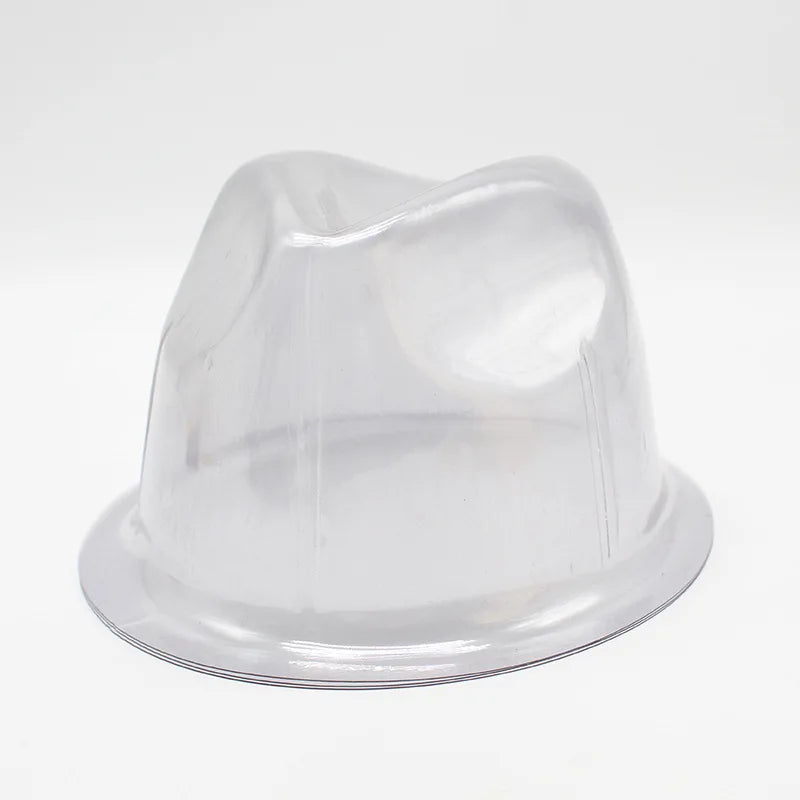 SH-1051 Transparent Protective Plastic Inserts Character Style Fedora Hats for Party Fishing Business & Outdoor Sports Scenes