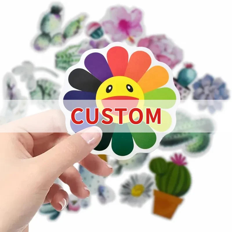 Custom Waterproof Die Cut Logo Vinyl Sticker