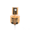 20/410 Gold White Pump For Plastic Bottle Suppliers Aluminum Fine Mist Sprayer