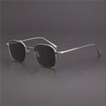 High-end Titanium Sunglasses Polarized Whole Luxury Custom Premium Shades Women Designer Black Brand Mens Square Sun Glasses