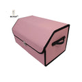 KUYUE Multifunction PU Leather Car Trunk Storage Box Folding Organizer Vehicle Accessories Stowing Tidying Garage Shelf