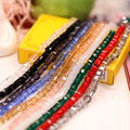4mm 6mm 8mm Cube Crystal Glass Beads for Jewelry Making