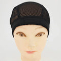 Factory Wholesale Price Big Hole Mesh Dome Large Hole Black Dome Caps Make Wigs Elastic Band Wave Cap Wig Cap Hair Nets