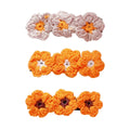 ShanHai Autumn Winter New Woolen Yarn Handmade Flower Hairpins Hair Clips Handmade for Women Fashion Hair Accessories Barrettes