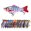 9.7cm-14.5g Multi-Jointed Fishing Lure Hard ABS  Artificial Lure Bait Perch Bass Fishing