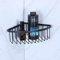 Bathroom Rack Black Corner Shelf Stainless Steel Shower Storage Bracket Shelf