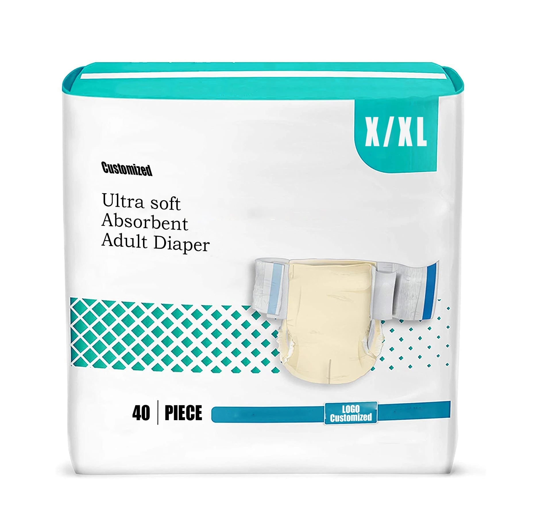 Adult diapers manufacturer direct sale soft breathable high absorption disposable adult diapers