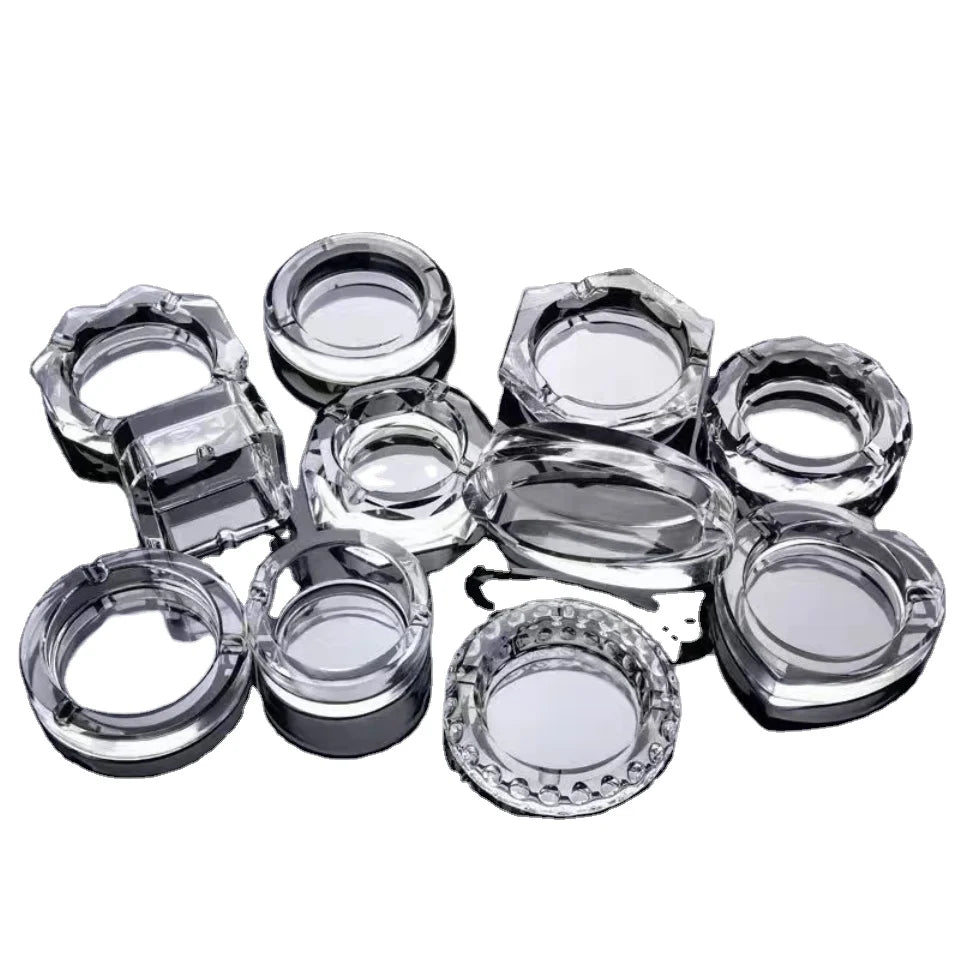 Popular Hot Sale Glass Ashtray Low MOQ Ashtray Custom Design Ashtray