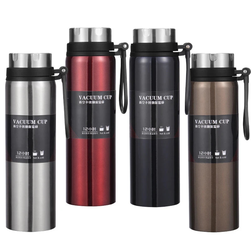 Eco Friendly 800ml Stainless Steel Double Wall Vacuum Sports Thermal Drink Tea Bottle Insulated Water Bottle
