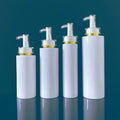 Versatile Sizes White PET Plastic Pump Bottles for Skin Care Serum Shower Gel Body Lotion Packaging Beauty Products