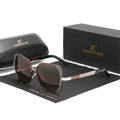 For 2021 Upgrade Women's Sunglasses Anti-Radiation Polarized UV400 Full Rim Gradient Lens Butterfly Style Model N7011