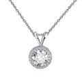 SN215 Luxury Custom Women Necklace Jewellery Real 925 Silver Pendant Necklace