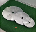 Factory Directly 5kg-25kg LBS Steel Powerlifting Free Weight Fitness Equipment Weight Stack Plate Weight Plates Set for Gym