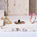 W1302 Abiding Jewelry New Product 925 Black Diamond Rose Gold Plated Sterling Silver Cubic Zirconia Ring Ladies Rings