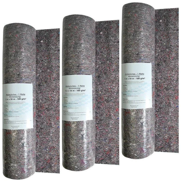 1x50m Malervlies 180gr 160gr 220gsm Nonwoven Painter Fleece Floor Protective Felt
