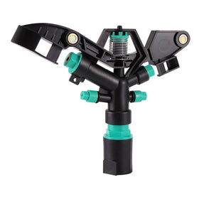 1 Inch Female Thread 360 Degree Impact Sprinkler Garden Lawn Agriculture Farm Watering Irrigation Rain Gun
