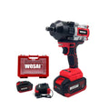 Portable 20V Industrial Brushless 800NM Cordless Impact 1/2 High Torque Ratchet Wrench Set MegaBDM