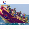 Huayue Toys Crazy Towable Exciting Game Water Ride Spinner Sofa Games UFO Inflatable Disco Boat