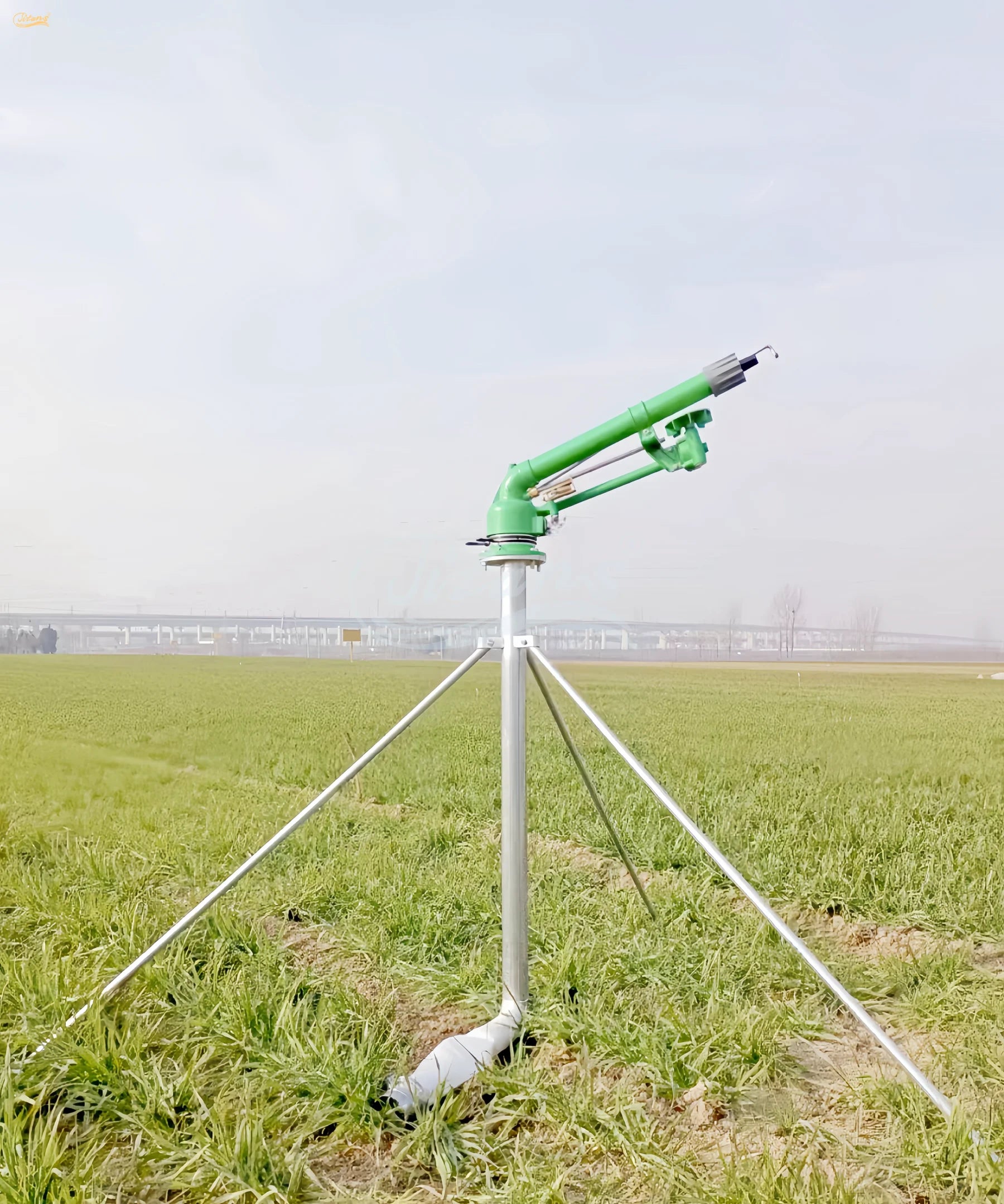 Titans CE Certified 120M Metal Big Rain Gun Sprinkler for Garden Farm & Agricultural Irrigation Farmland Watering