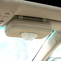 Leather Hanging Car Tissue Box Sun Visor Seat Back Sunroof Creative Drawer Car Tissue Box Private Car Essential Artifacts