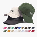Custom 3D Embroidery Logo Adult Golf Mens Cap Unisex Sports Casual Unstructed Baseball Cap Washed  6 Panel Dad Hat Embroidery