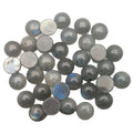 Hongzhuo China Color Play Gemstones 14mm Round Labradorite Cabochon Precious Stones Beads Crafts