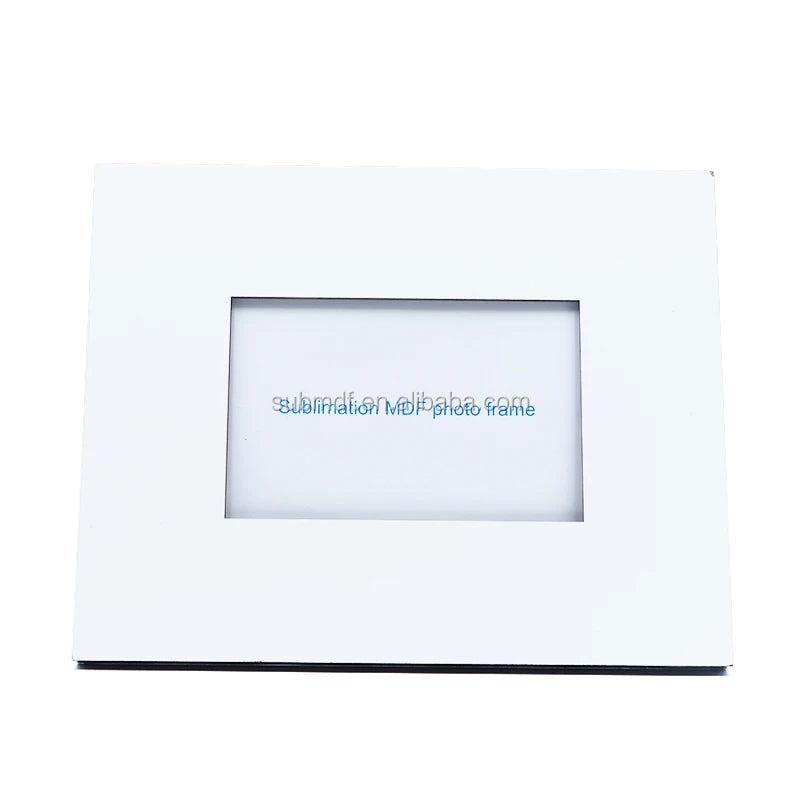 Free Sample BSCI Audited Factory DIY Printable Personalized Coach Gift MDF Sublimation Wood Photo Frame