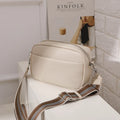 Fashion Camera Shoulder Bag Mini Color Contrast Square Purses Trendy Crossbody Bag for Women