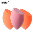 BEILI Professional Orange Pink Makeup Sponge Non Latex Big Super Soft Makeup Sponge Packaging Box