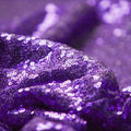 3mm Sequin Fabric Wholesale 100% Polyester Double-Sided Sequin Table Embroidered Mesh Fabric