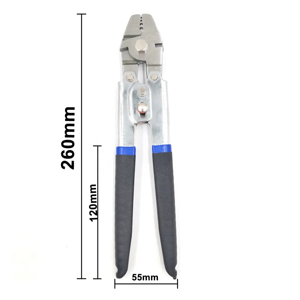 Aluminum Fishing Crimping Pliers HL-700B Wire Rope Crimps Cutting Tightening Tools