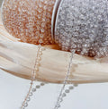 DIY ABS Simple Encryption White Handmade Beaded Glasses Chain Necklace Accessories