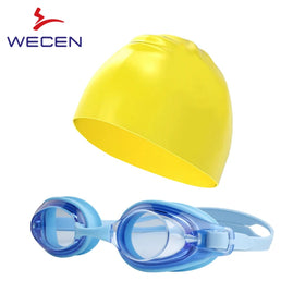 Custom Unbreakable Waterproof Anti-Fog Youth Swim Goggles Kid-Friendly Underwater Glass Cups