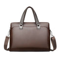 Custom logo Business Casual Large Capacity Waterproof Men Ladies Briefcase 15 Inch Pu Laptop Bags for Computers