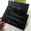 High Quality Customized Own logo Business Paper Card Printing / Greeting Card / Thank You Card / Postcard