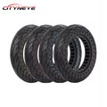 NEDONG 10x2.5 Electric Scooter Honeycomb Tubeless Rubber Solid Tyre Replacement Spare Parts for Cityneye M365/PRO City Riding