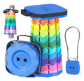 Extendable Outdoor Camping Travel Fishing Hiking Chair square Portable Plastic Folding Retractable Beach Stool