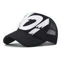 Custom logo Unisex Sublimation Blank Baseball Hats Polyester Plain Mesh Caps Trucker Hat for Men Women